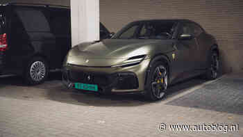 Gespot – Ferrari Purosangue met een interessant kleurtje