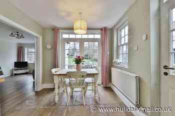 Beautiful period home with its own coach house for sale in sought-after west Hull village