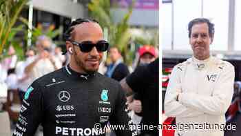 „Wäre einfach fantastisch“: Hamilton heizt Mercedes-Gerüchte um Vettel an