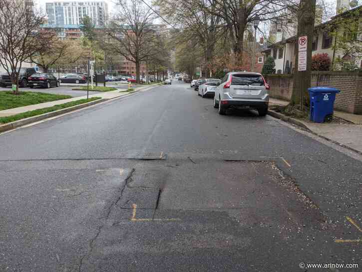 Why there are so many rough patches on this stretch of N. Randolph Street?