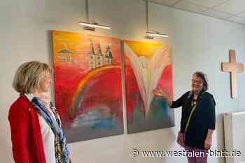 Künstlerin aus Steinheim weckt Gefühle in Vörden