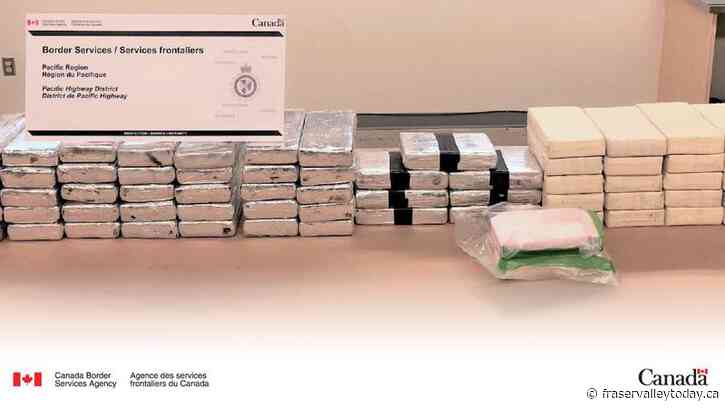 Canadian trucker sentenced for trying to sneak millions in cocaine through Fraser Valley border crossing