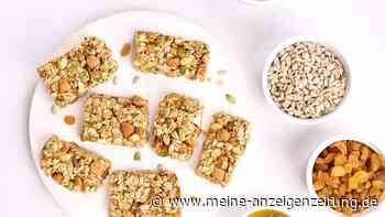 Zuckerfreie Energie: Selbstgemachte Müsliriegel als gesunder Snack