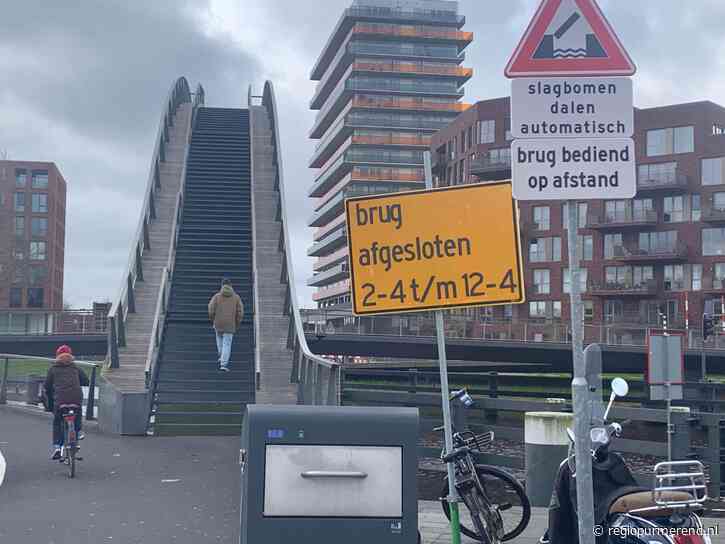 Herstelwerkzaamheden Melkwegbrug en Jan Blankenbrug uitgesteld door ‘weersomstandigheden’