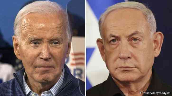 Biden tells Israel’s Netanyahu future US support for war depends on new steps to protect civilians