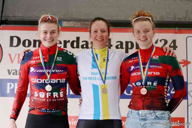Julie Sap pakt PK-titel bij vrouwen, Kyano Cottignies en Mathis Vandenheede beste nieuwelingen