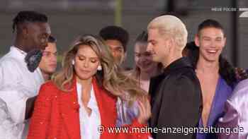 „Schleim dich nicht ein“: Kompliment von GNTM-Kandidat für Heidi Klum geht nach hinten los