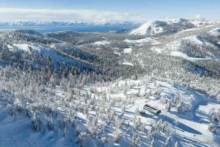 Tahoe Resorts Reporting 4 Inches Of Overnight Snow, More On The Way