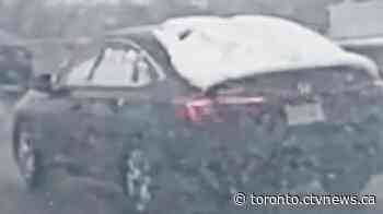 OPP reminds drivers to clear vehicles of snow after charging motorist for failing to do so