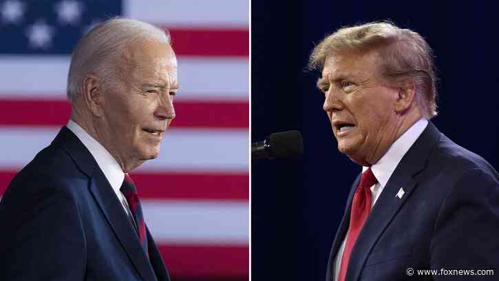 Biden holds narrow lead over Trump in new poll despite concerns he's 'too old' for a second term