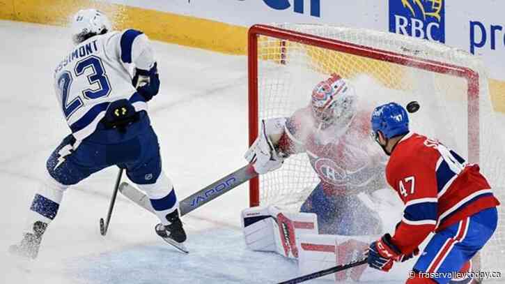 Steven Stamkos and Nicholas Paul power Lightning past Canadiens 7-4