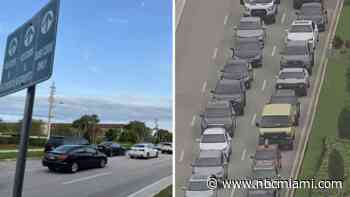 ‘Nonstop all day': Concerns over long lines to get into Pembroke Pines senior community