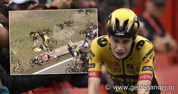 Crash met Vingegaard, Roglic en Evenepoel zet wielerwereld op z’n kop: ‘Lagen veel hobbels in die bocht’