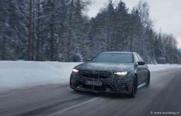 De nieuwe M5 Touring laat zich zien en horen