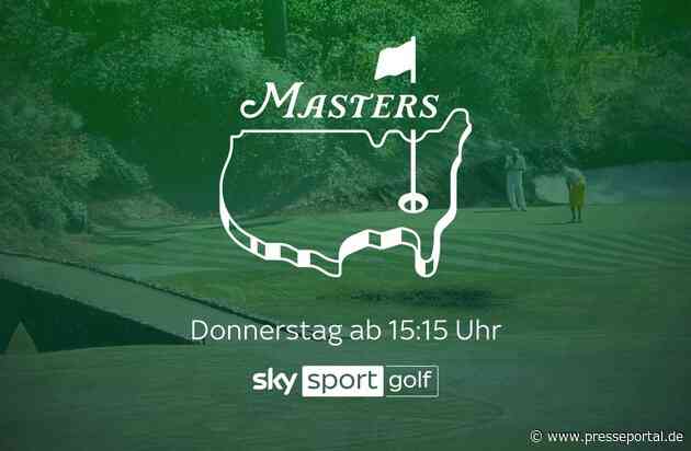 Free Masters Thursday: Tag 1 in Augusta für alle Fans frei empfangbar - die besten Golfer der Welt mit Deutschlands Top-Profi Stephan Jäger live und exklusiv bei Sky Sport