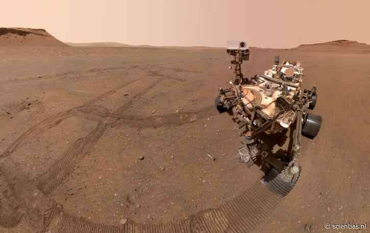 Marswagentje Perseverance vindt steen die weleens sporen van buitenaards leven kan herbergen