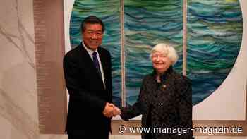 Elektroautos, Batterien, Solarmodule: Janet Yellen warnt vor Chinas Überkapazitäten