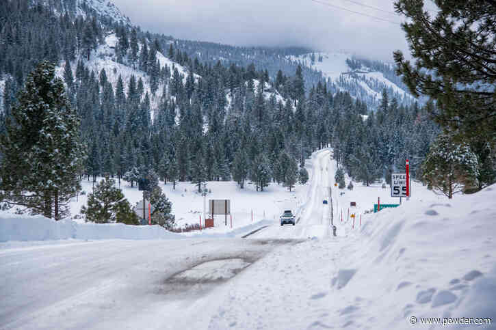 One Of The 'Coldest April Storms' Brings Late Season Snow To California