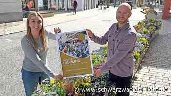 Nagolder City: Frühling zieht in die Innenstadt ein