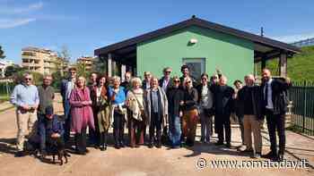 Consegnate le chiavi del casotto di Monte Ciocci