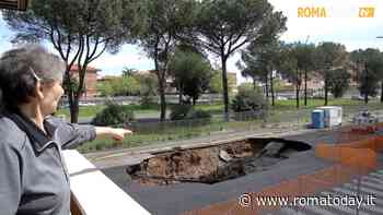 VIDEO | Quadraro, una settimana dopo la voragine continua ad allargarsi. Crescono i timori dei residenti