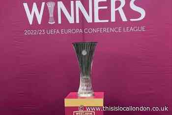 West Ham fans can see European trophy at The Liberty Romford