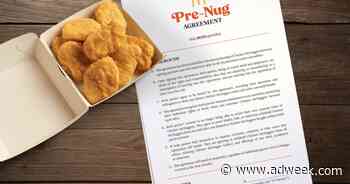 McDonald’s Fuels Celebrity Gossip With a Contract for Nugget Sharing