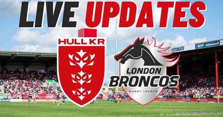 Hull KR v London Broncos live updates: Team news & build-up from Craven Park