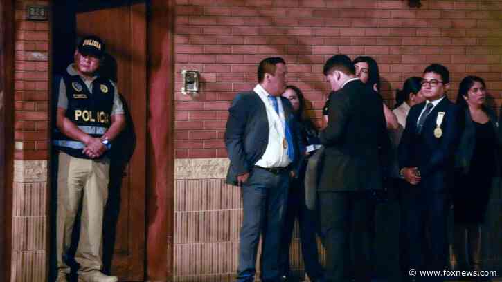 Peru's president arrives to testify before prosecutors amid expanding 'Rolexgate' probe