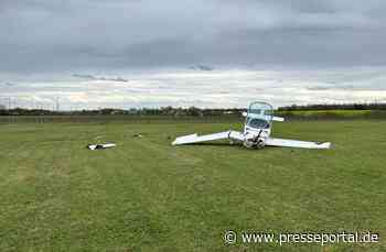 POL-PDLD: Landau - Absturz eines Ultra-Leicht-Flugzeugs