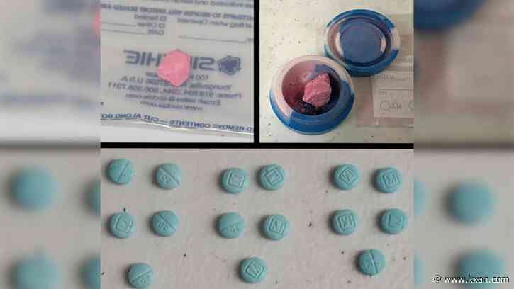 Kansas officials discover pink-tinted fentanyl powder