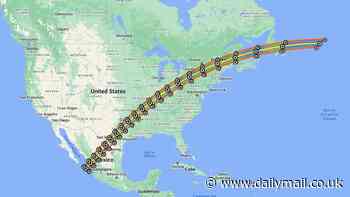 New solar eclipse map shows path of totality could shift that could leave some US towns without views of the celestial event