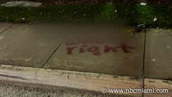 Hallandale Beach Jewish community vows they won't be intimidated by antisemitic graffiti