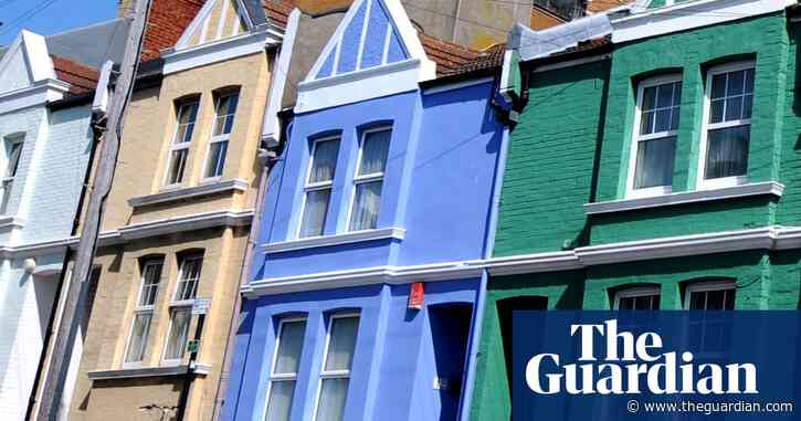 UK house prices fall for first time in six months amid more costly mortgages