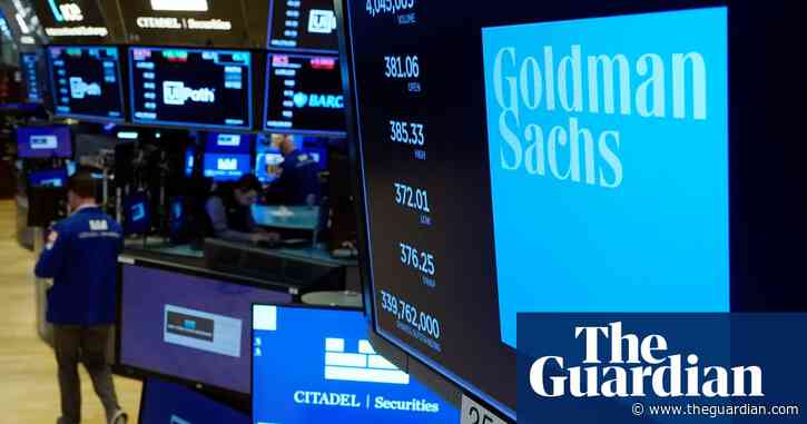 Gender pay gap among UK staff at Goldman Sachs at highest level in six years