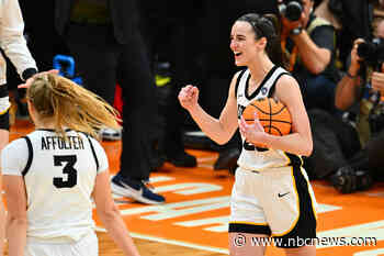 Iowa beats UConn 71-69 to face undefeated South Carolina in NCAA championship