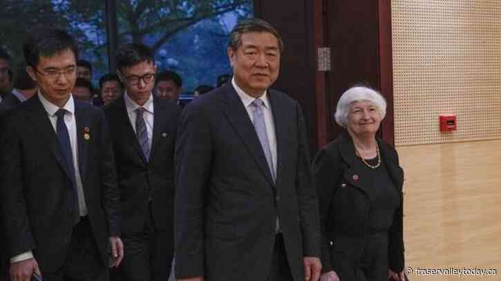 US and China plan talks on economic growth including manufacturing ‘overcapacity’ issue, Yellen says