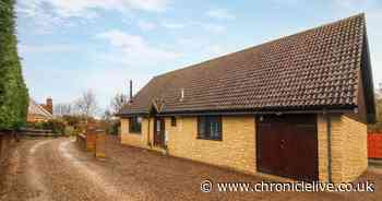 Inside the stunning detached property with views of the Northumberland coastline