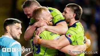 Warrington blow away Leeds to go top of table