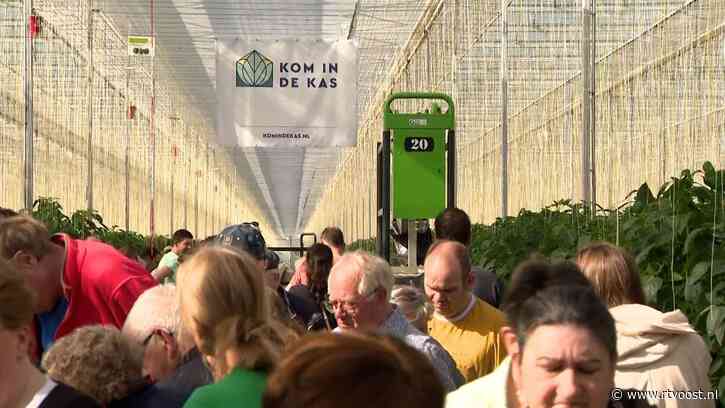 Warm weer, maar het kan nog warmer; veel bezoekers voor Kom in de Kas
