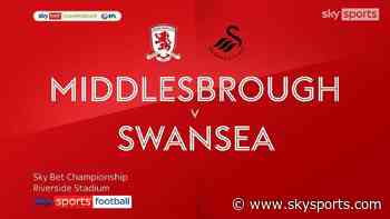 Middlesbrough 2-0 Swansea