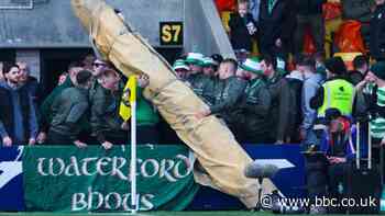 Livingston investigate 'unapproved' Celtic fan tifo