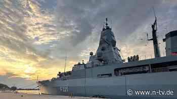 Einsatz im Roten Meer: Fregatte "Hessen" wehrt Angriff auf Frachtschiff ab