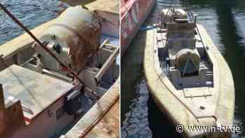 Wasserfahrzeug gibt Rätsel auf: Unbekannte Seedrohne an rumänischer Küste angespült