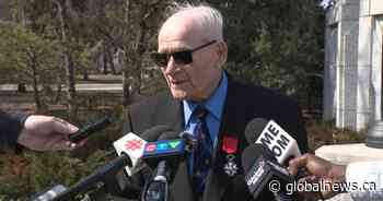 Saskatchewan World War II veteran honoured at statue unveiling Saturday