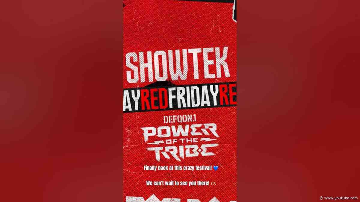 DEFQON .1 2024! 🧨 We’re happy to announce that we’ll be headlining the RED STAGE on Friday! ❤️