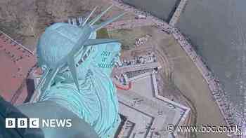 Watch: Moment New York landmarks shaken by earthquake