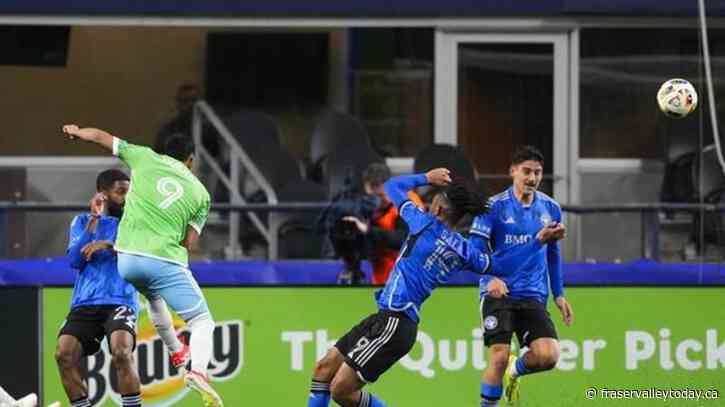 Ruidíaz leads Sounders over Montreal 5-0 for first victory of season