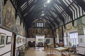 The stunning Northumberland chapel where the paintings are a two-decade labour of love