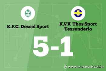 Dessel Sport wint ook van THES Sport